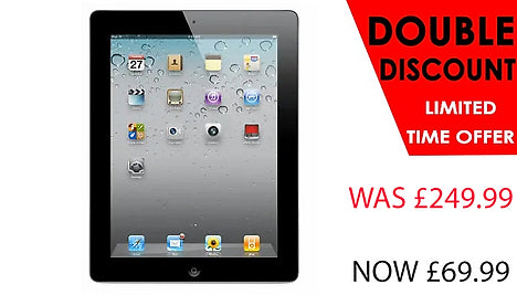 Apple iPad 2nd Gen 16GB, Wi-Fi - 9.7in