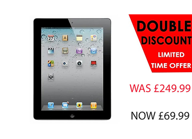 Apple iPad 2nd Gen 16GB, Wi-Fi - 9.7in