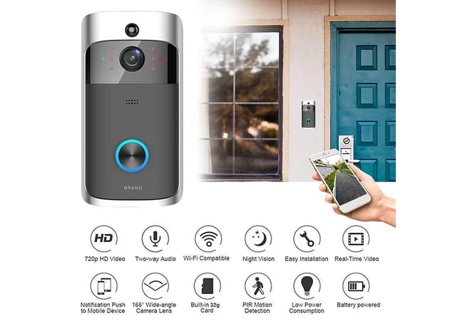 WiFi Security Video Doorbell