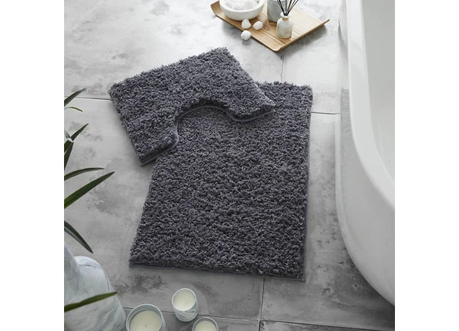 Zero Twist Bath Mat Set