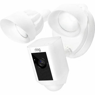 Ring Floodlight Cam Network Surveillance Cam White