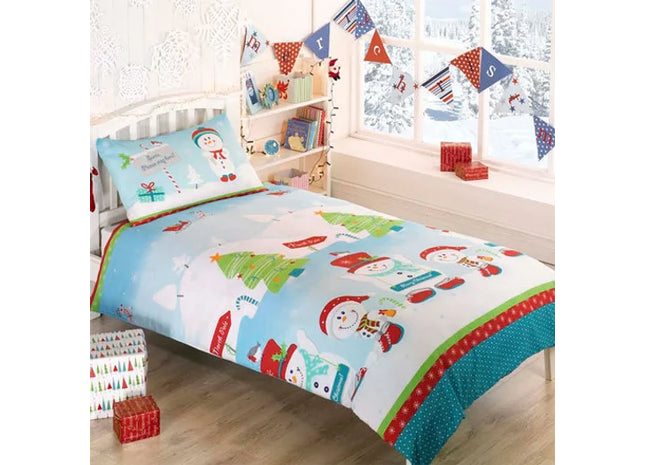 Snowman Christmas Duvet