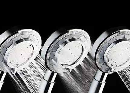 One or Two Three-Mode Pressure Booster Shower Heads