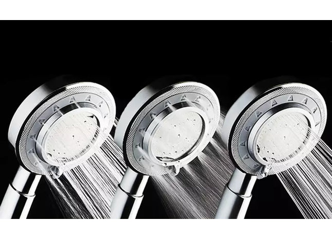 One or Two Three-Mode Pressure Booster Shower Heads