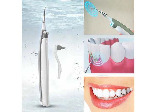 Ultrasonic Pic Electric Tooth Cleaner With LED Light