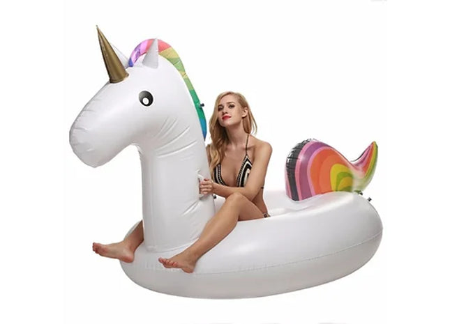 HEAVY QUALITY INFLATABLE  UNICORN LOUNGER