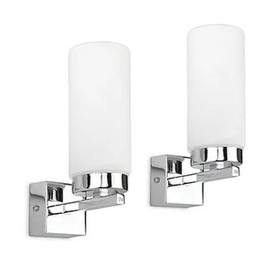2X Modern Lounge Wall Light Fittings