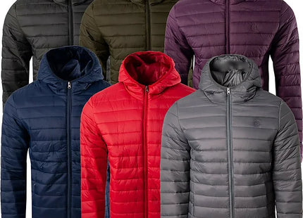 Mens Quilted Puffer Coat
