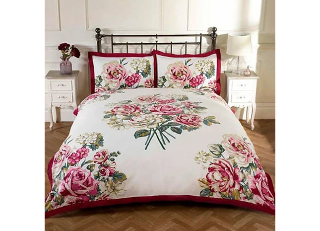 BLOOMSBURY CLARET DUVET SET