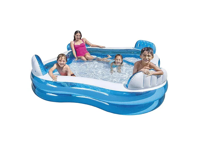 Intex Inflatable Family Pool with Seats