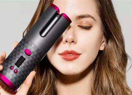 Wireless Auto-Rotating Ceramic Hair Curler