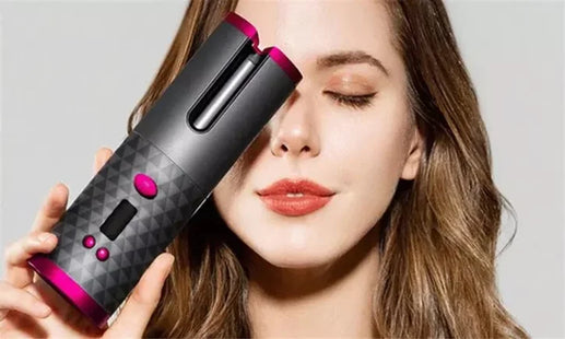 Wireless Auto-Rotating Ceramic Hair Curler