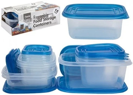 15pc Food Storage Containers