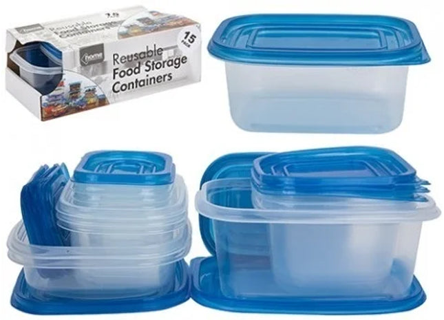 15pc Food Storage Containers