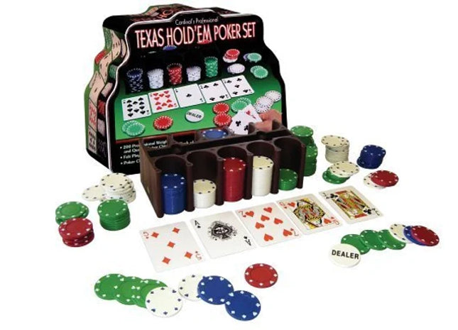 Texas Hold'em Poker Set - 206 piece
