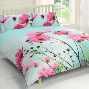 URBAN UNIQUE POPPIES DUVET SET