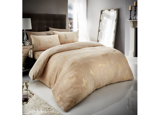 Teddy Unicorn Star Foil Duvet set