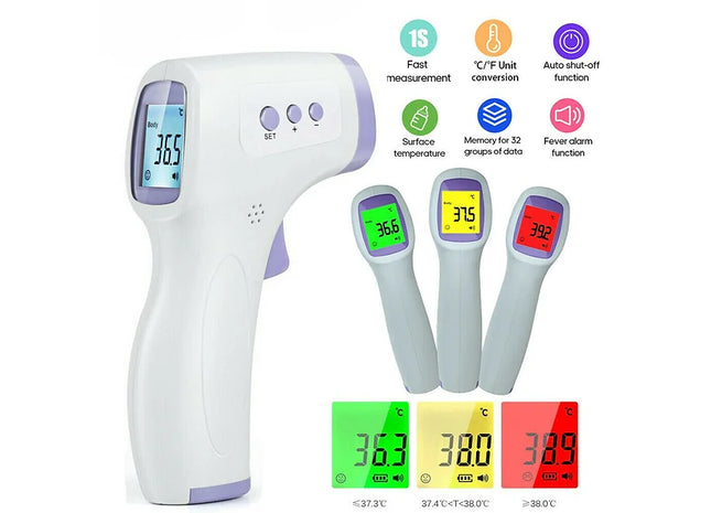 Non-Contact Infrared Forehead Laser Temperature Gun