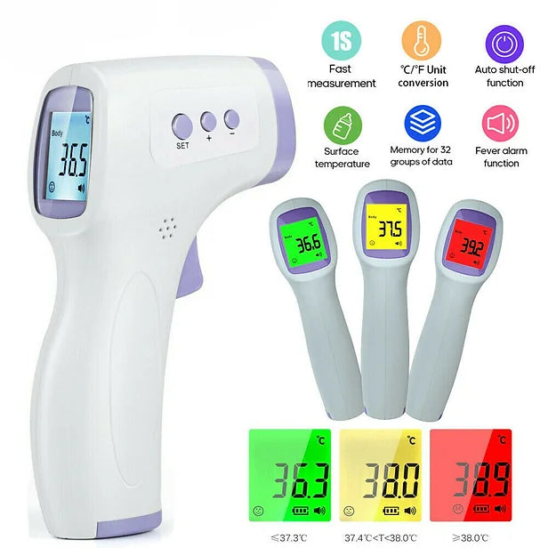 Non-Contact Infrared Forehead Laser Temperature Gun