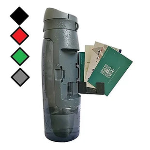 2 in 1 Drink Bottle With Storage Compartment