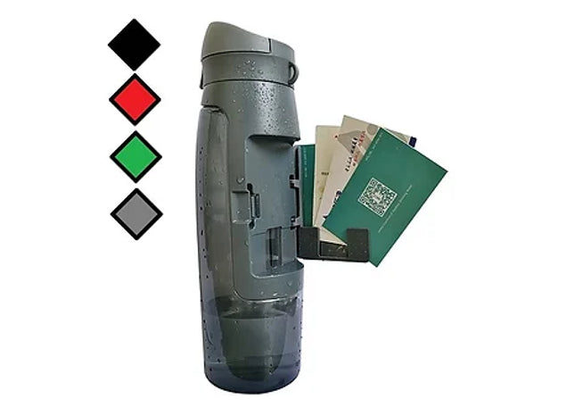 2 in 1 Drink Bottle With Storage Compartment
