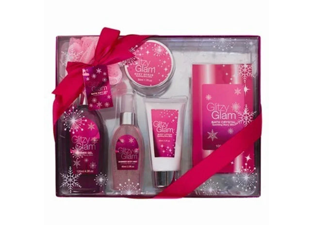 Ladies Berry Bliss Bath Gift Set - 6 Piece