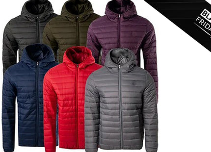 Mens Quilted Puffer Coat