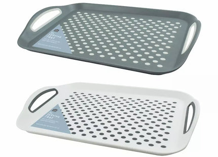 Two Anti-Slip Serving Trays