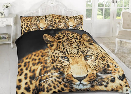 3D Cheetah Duvet Set