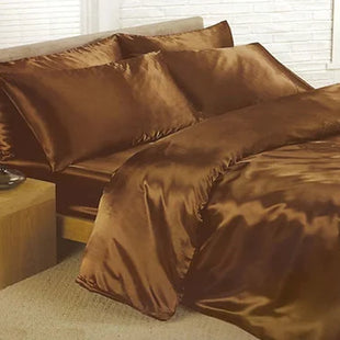 6 Piece Satin Sheet Sets