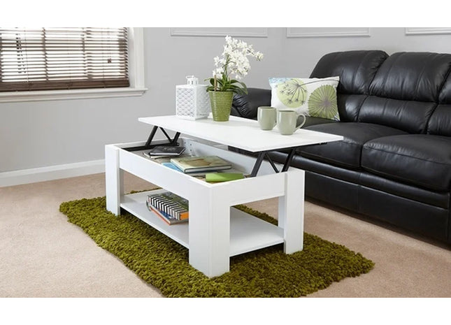 Lift-Up Coffee Table in Choice of Colour