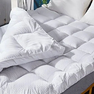 4-inch Extra Thick Pain Relieving Bubble Mattress Topper