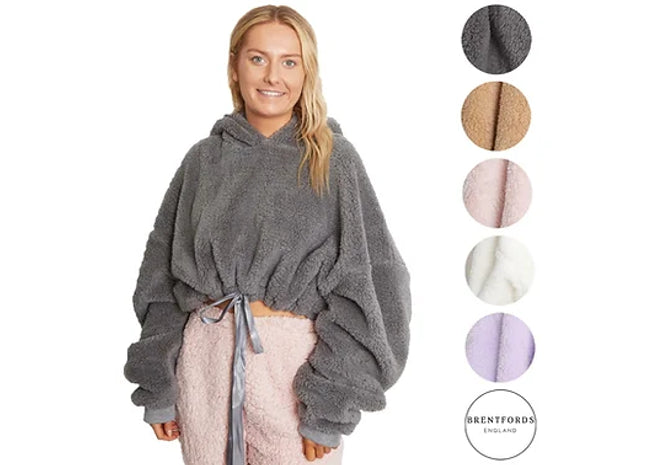 Brentfords Cropped Hoodie