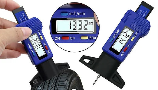 Digital LCD Tyre Depth Gauge