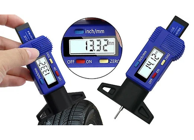 Digital LCD Tyre Depth Gauge