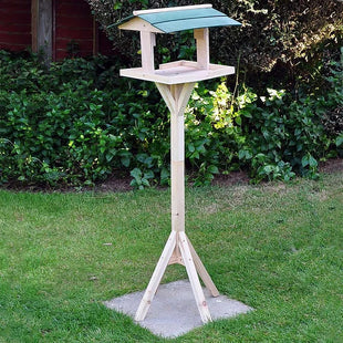 Traditional Wooden Bird Table