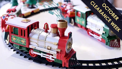 Christmas Light-Up Train