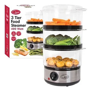 3-Layer Compact Food Steamer