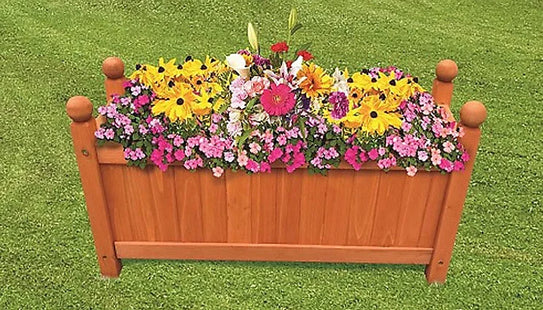 Rectangular Wooden Garden Planters