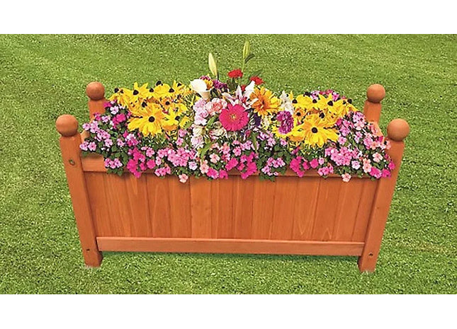 Rectangular Wooden Garden Planters