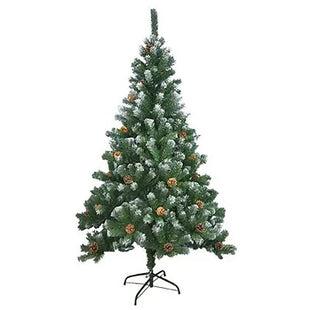 Christmas Tree's With Snow & Cones