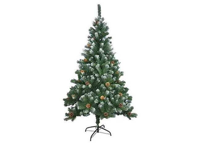 Christmas Tree's With Snow & Cones