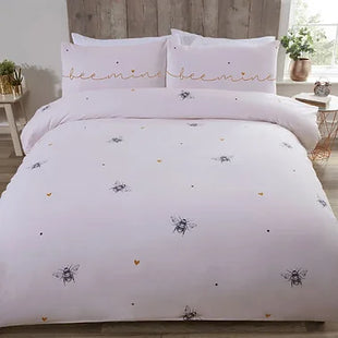 BEE MINE MADE WITH LOVE DUVET SET