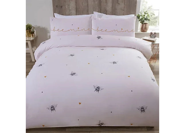 BEE MINE MADE WITH LOVE DUVET SET