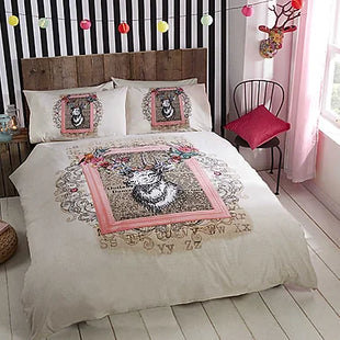 ECLECTIQUE DUVET SET ANTIQUE STAG