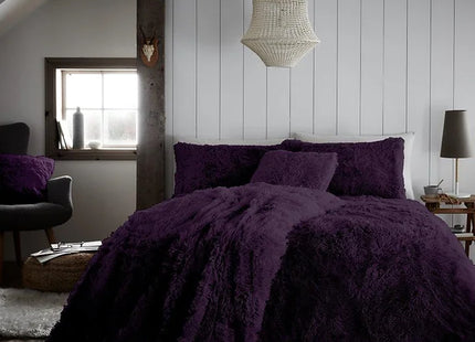 Luxury Faux Fur Throw or Duvet Sets - 8 Colours & 3 Sizes