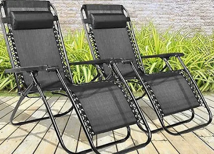 1 or 2 Zero Gravity Reclining Sun Loungers