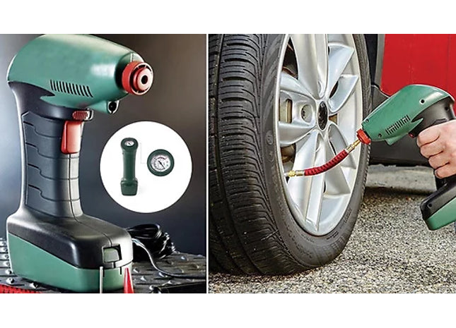 Automatic LCD Digital Bike Ball Car Tyre Pump