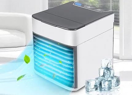 3-in-1 Portable Mini Air Conditioner Humidifier & Purifier with 7 Colors