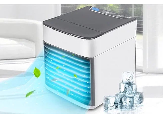 3-in-1 Portable Mini Air Conditioner Humidifier & Purifier with 7 Colors